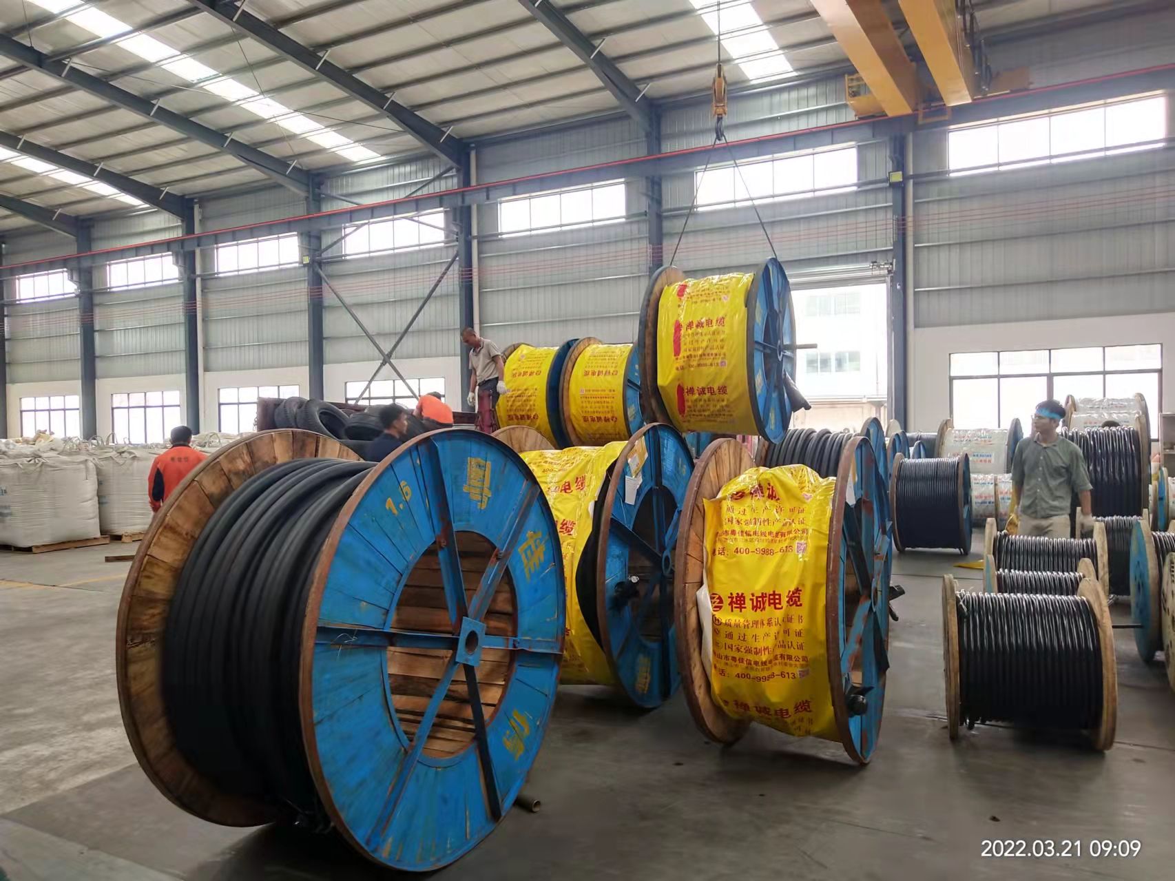 禪誠電纜出貨 禪誠電纜出貨