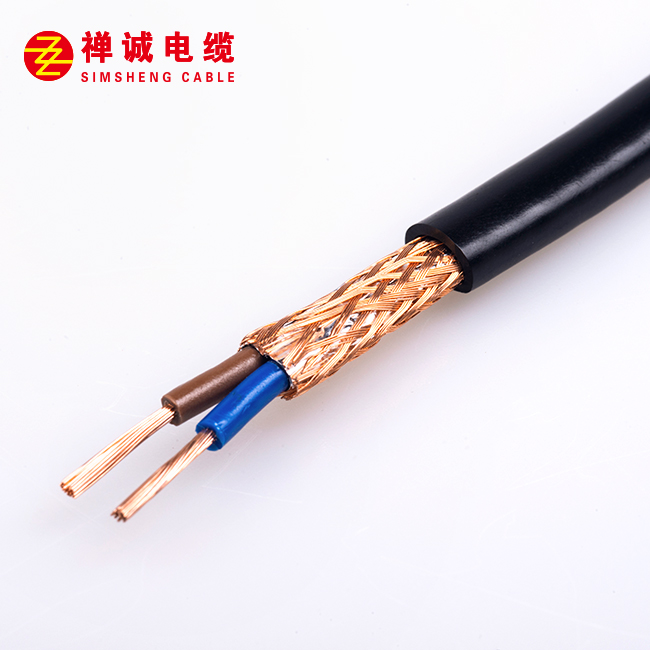 聚氯乙烯絕緣屏蔽軟電纜-RVVP